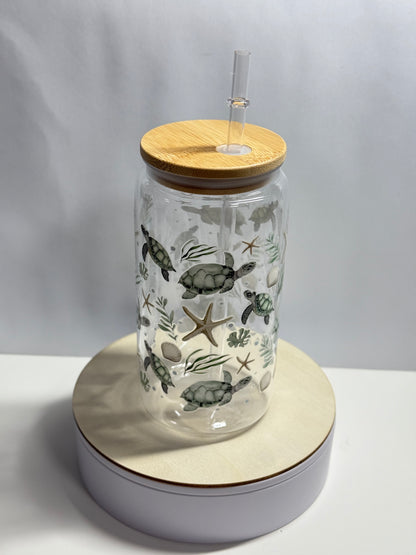 CUP UNTERWASSERWELT SCHILDKRÖTEN GRÜN