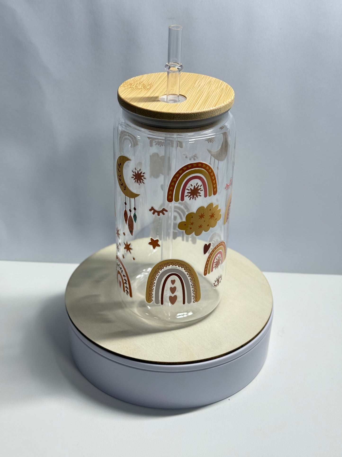 CUP REGENBOGEN UND MOND BOHO