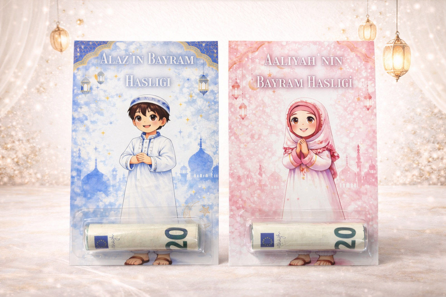 Bayram - Ramadan Geld Geschenk Karten Kids 2