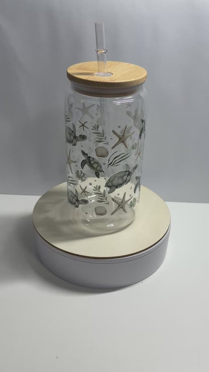 CUP UNTERWASSERWELT SCHILDKRÖTEN GRÜN