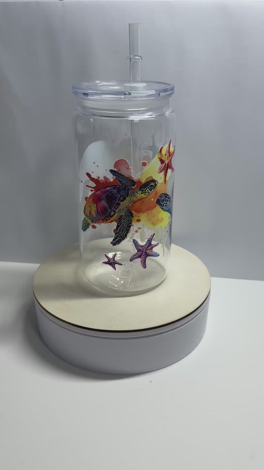 CUP SCHILDKRÖTEN MIT SEESTERNEN